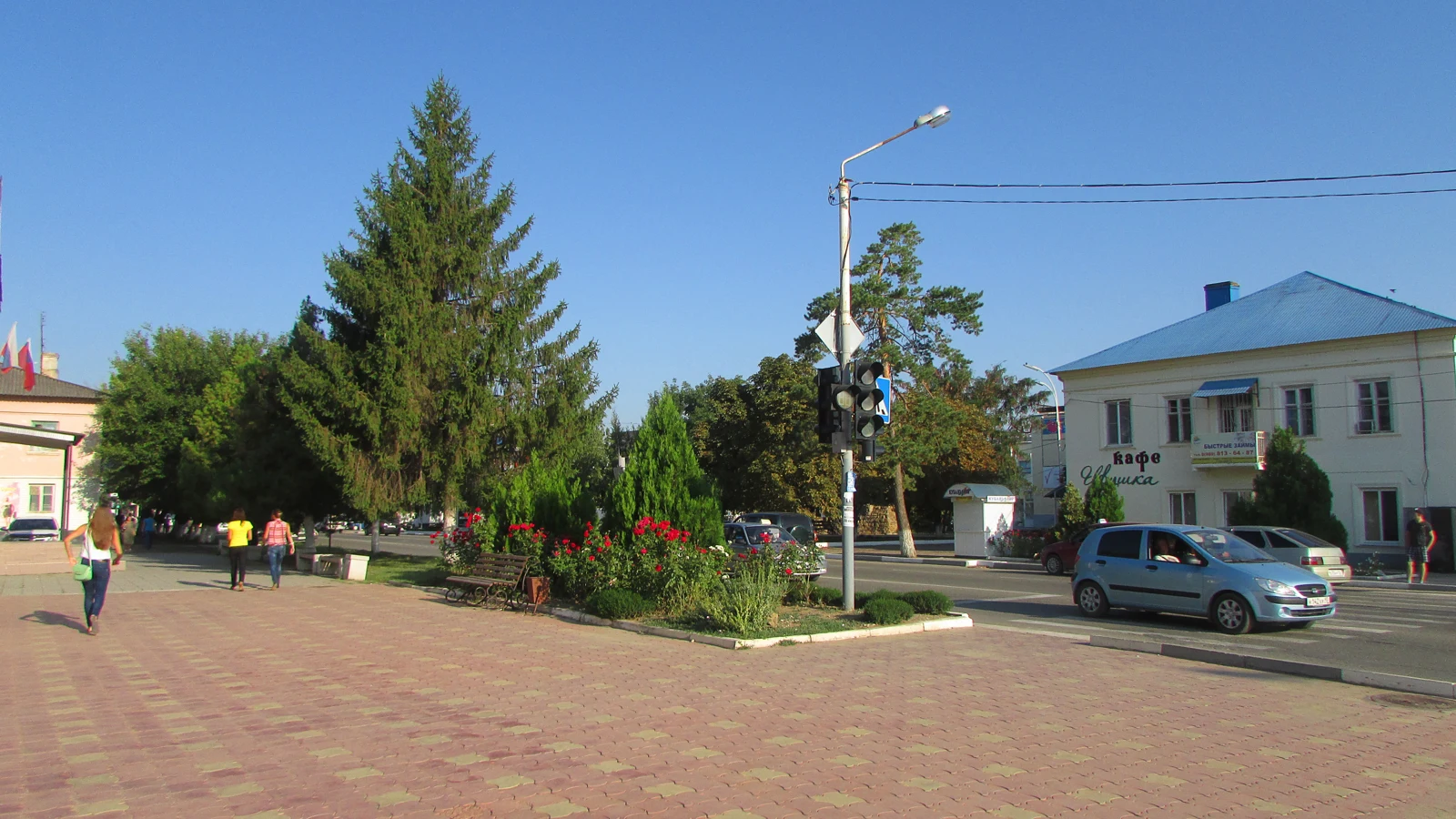 نمایی از مرکز آبینسک در سرزمین کراسنودار
